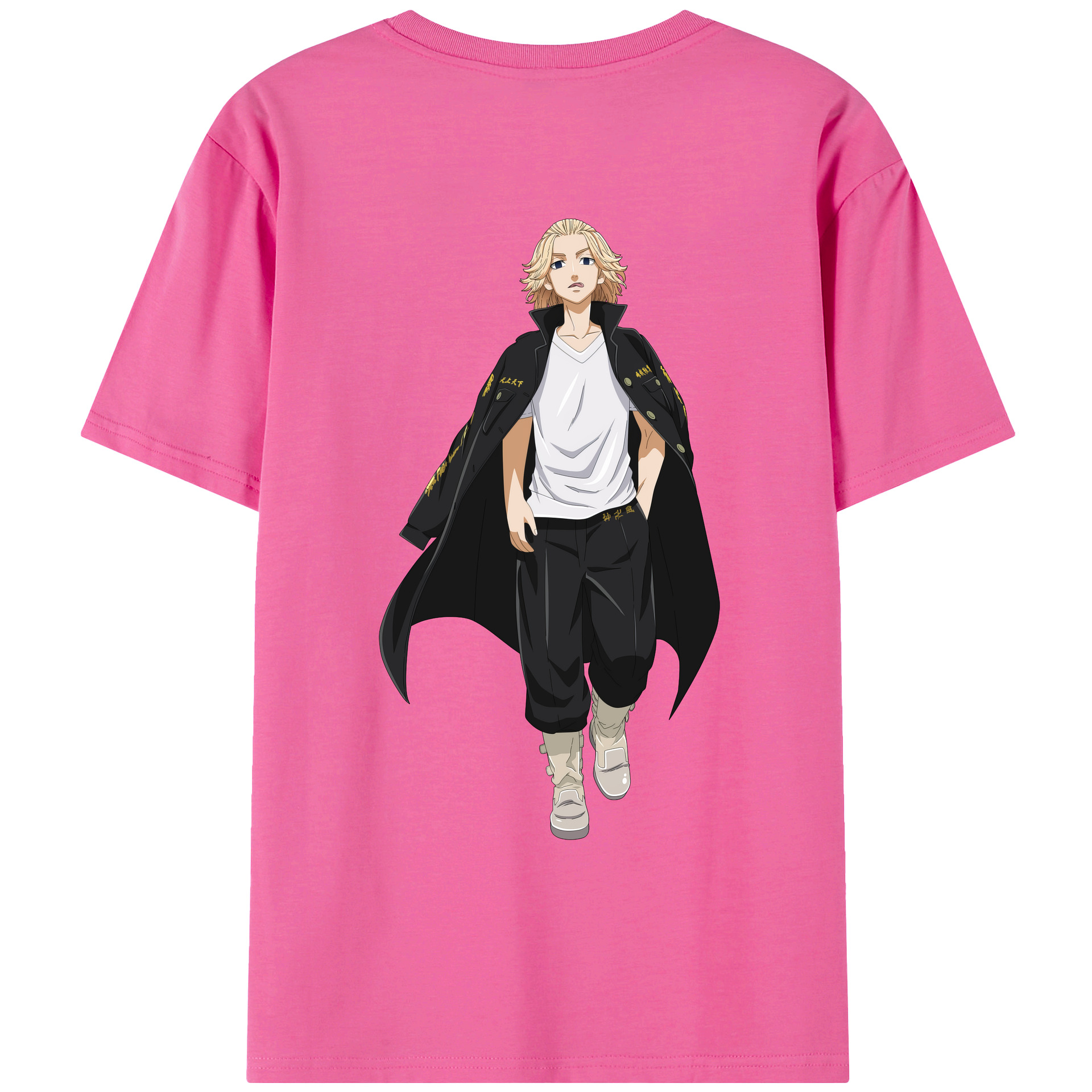 （画像用） 東京リベンジャーズ Tokyo Revengers レディース半袖Tシャツ(バックプリント)